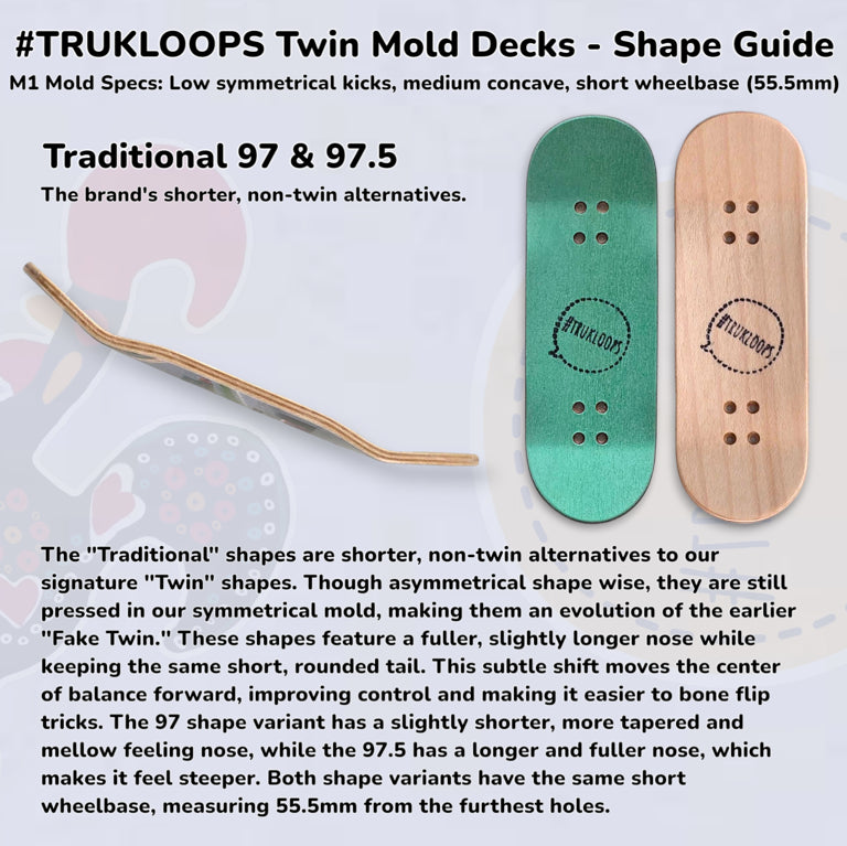 Trukloops Let's Go Racing - 32mm Twin 98mm