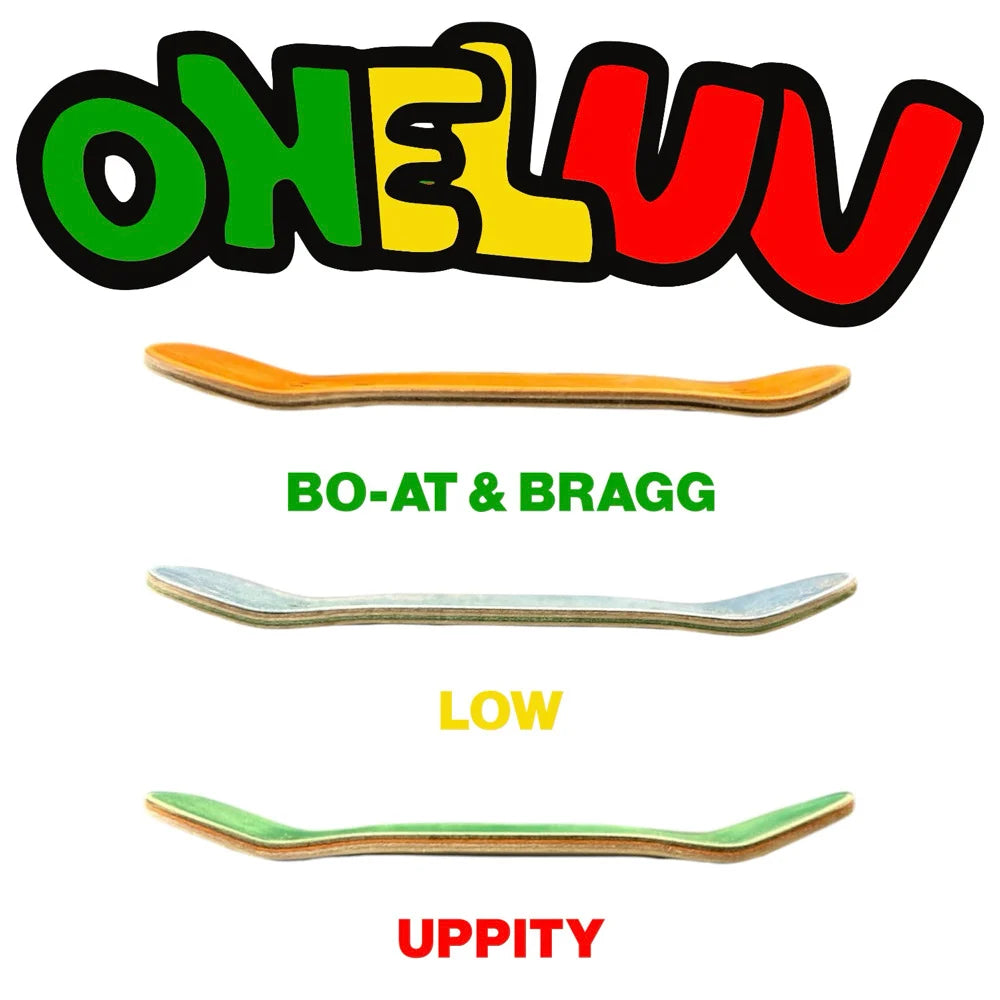 1luv Fingerboard Chalk Board - Low Noah