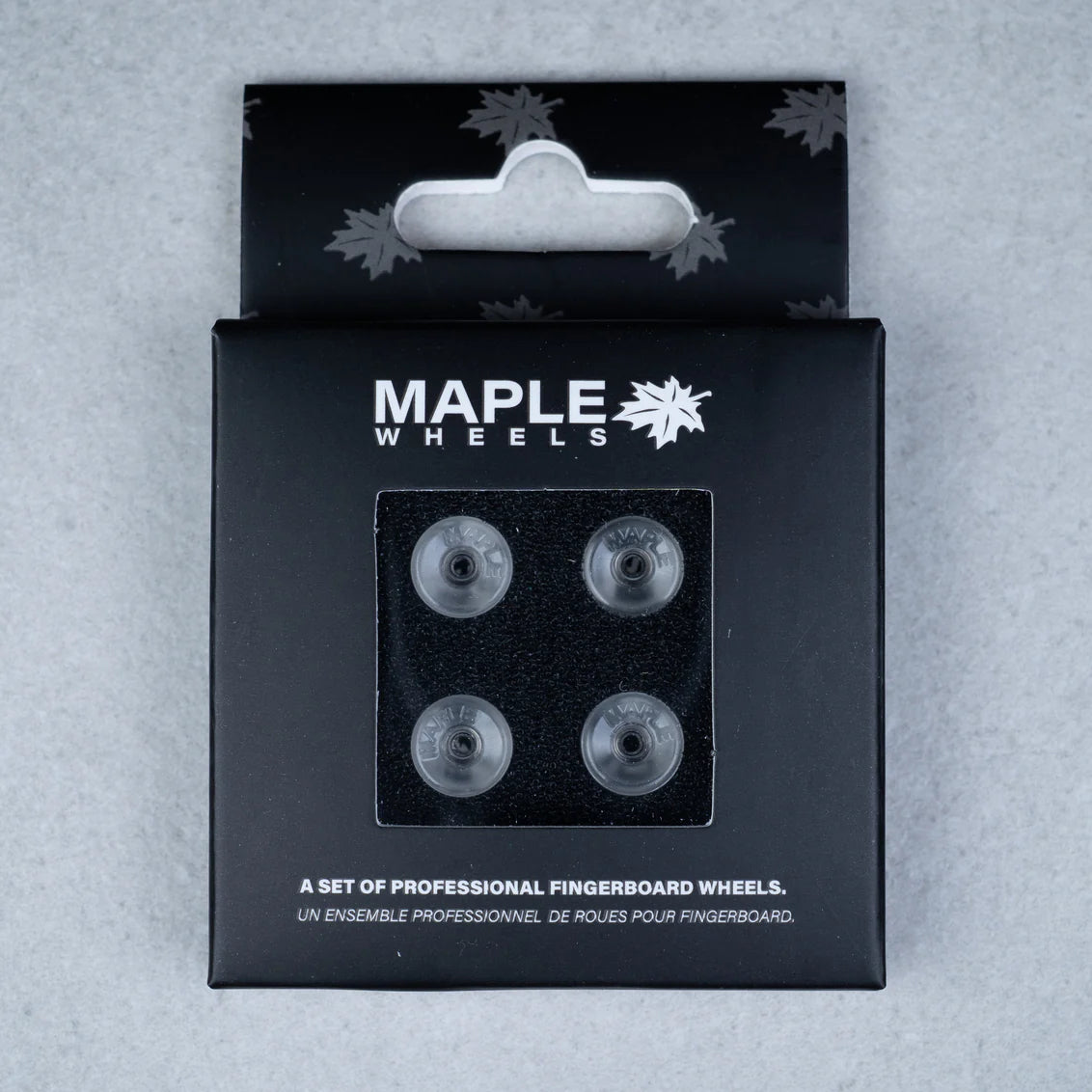 Maple Wheels Bowl – Clear