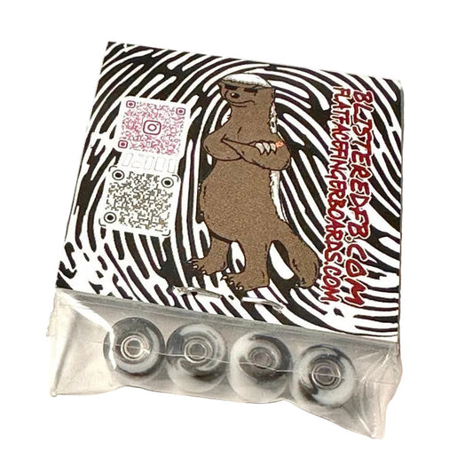 FlatFace MGFBS Pro Wheels – White Black Swirls 60D