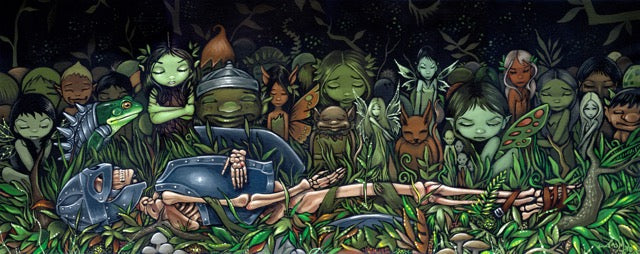 6Skates Artist Series - Funeral for a Long Dead Knight, Jasmine Becket-Griffith