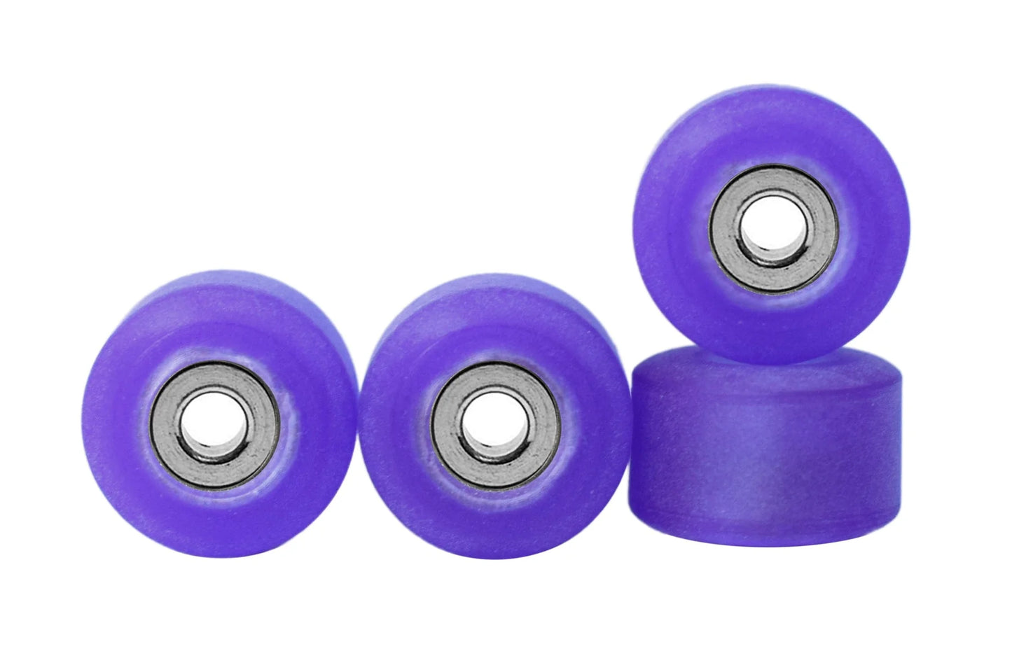 TEAK Apex Street Wheels - 61D Urethane - Ultraspin Bearings - "UV Violet"