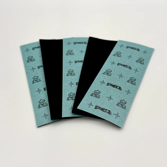 GSheets Fingerboard Grip Tape 5-Pack - 0.8mm