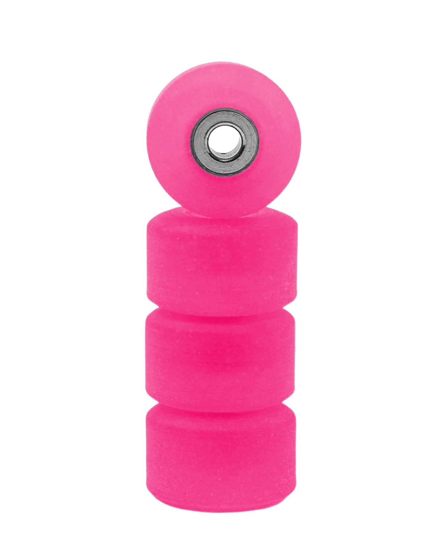 TEAK Apex Street Wheels - 61D Urethane - Ultraspin Bearings - "Pink Glow"