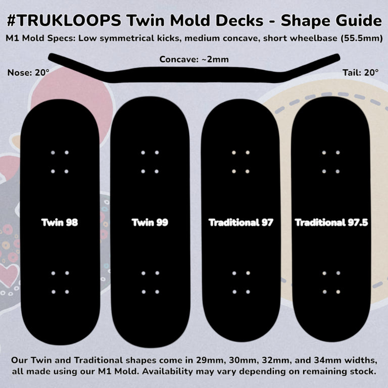 Trukloops Let's Go Racing - 32mm Twin 98mm