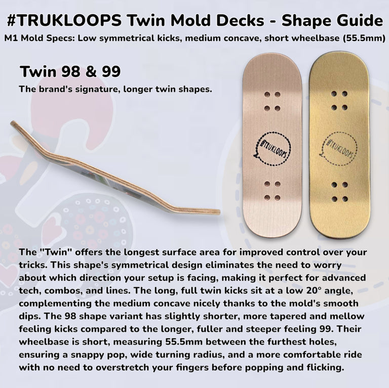 Trukloops Let's Go Racing - 32mm Twin 98mm