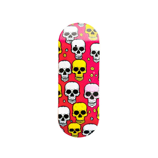6Skates Pink Skull Repeater - 34mm Popsicle High Kicks BLEM