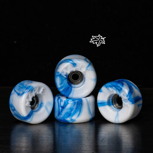 Maple Wheels Bowl – Blue swirl