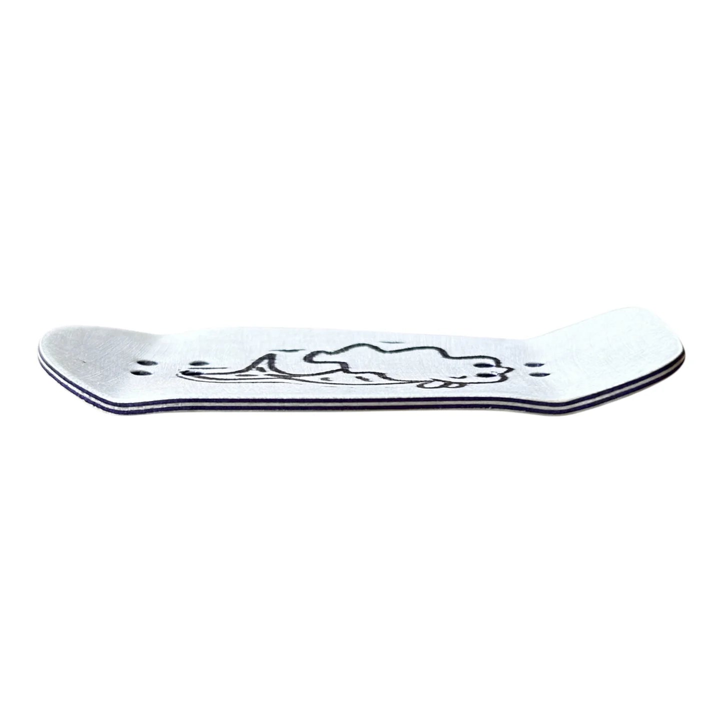 Duck Decks x FF - Wood Pekin - 37.5mm Mermaid - White