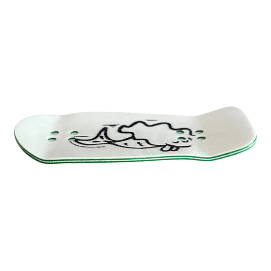 Duck Decks x FF - Wood Pekin - 37.5mm Mermaid - White