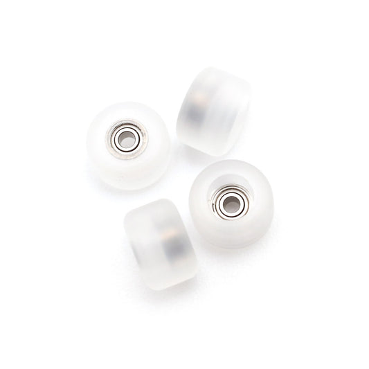 FlatFace G4 Bearing Wheels - Frosted Clear
