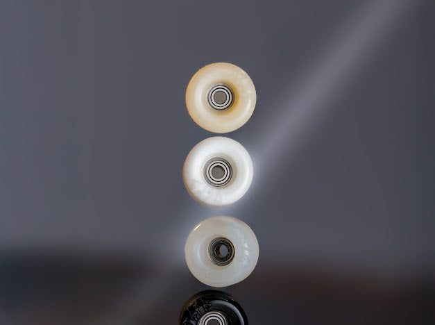 Dudeguy FB Formula Three Wheels - White 60D