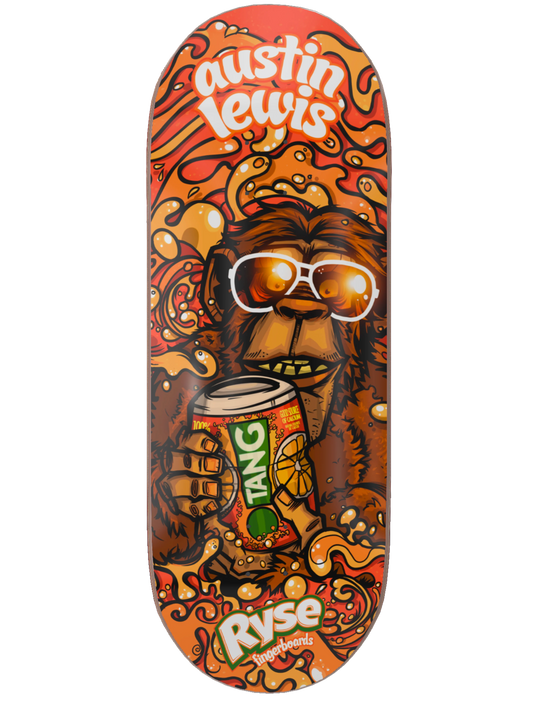 Ryse Fingerboards - ORANGE TANG 34mm OG Asguard