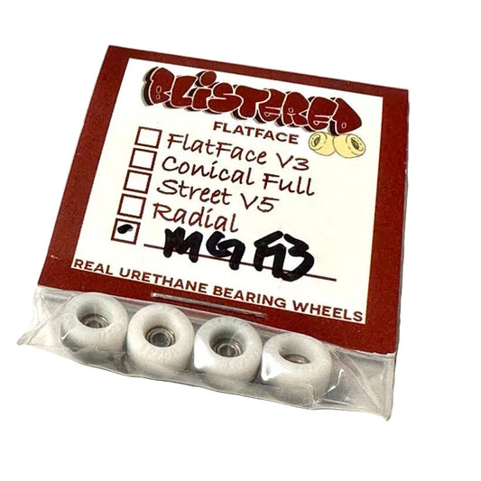 FlatFace MGFBS Pro Wheels – White Black Swirls 60D