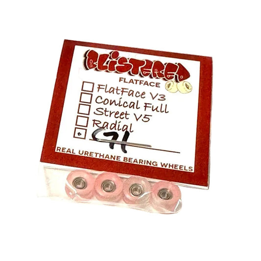 FlatFace G1 x Blistered Urethane Translucent Pink Swirl