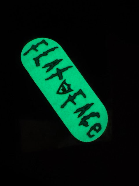 FlatFace G16 Deck - 34mm - Rick and Borteld GLOW - Real Wear