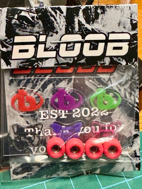 Bloob Wheels - Red 70's
