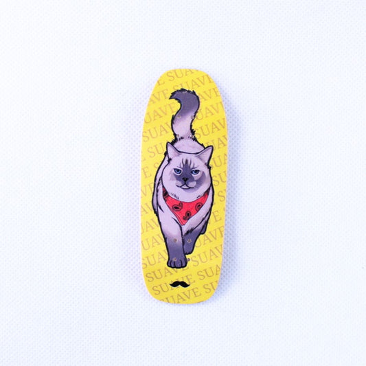 Suave Fingerboards - Mucho the Cat 35mm Coffin Cruiser