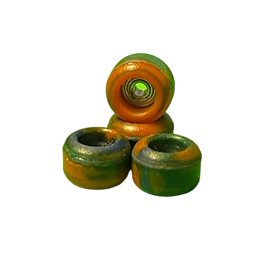 Joycult Wheels Lites - Orange & Green Swirl