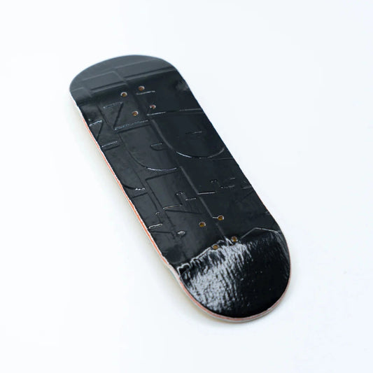 Index "Stacked Logo" Black on Black Raised Graphic 34mm