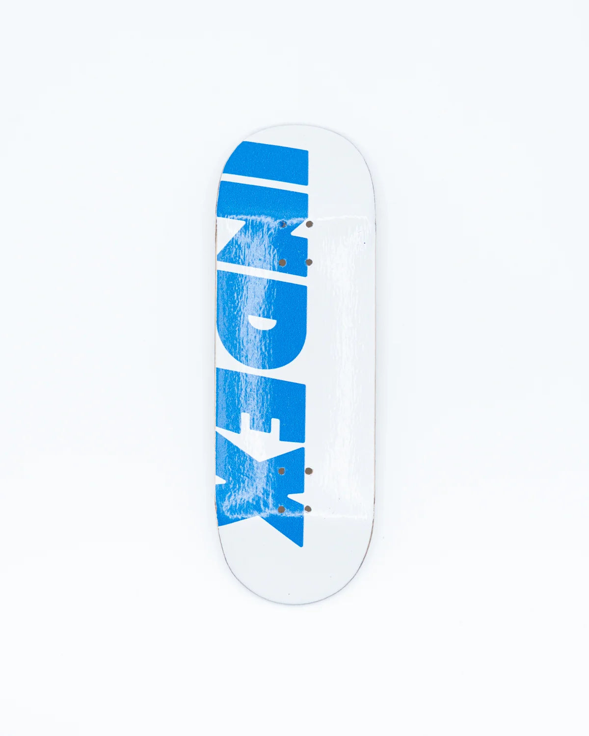 Index "Blue Logo" on White Popsicle 36mm