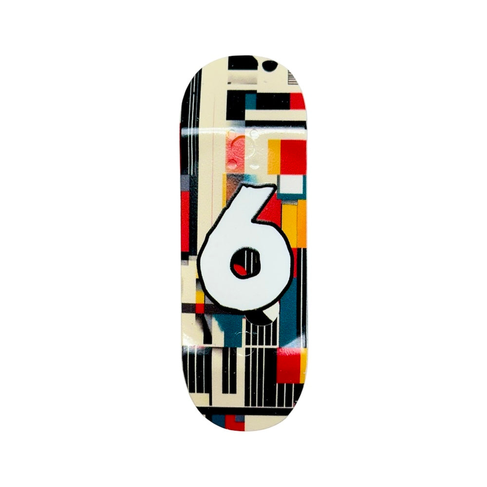 Dynamic 32mm Polycarbonate Fingerboard Random Graphic!