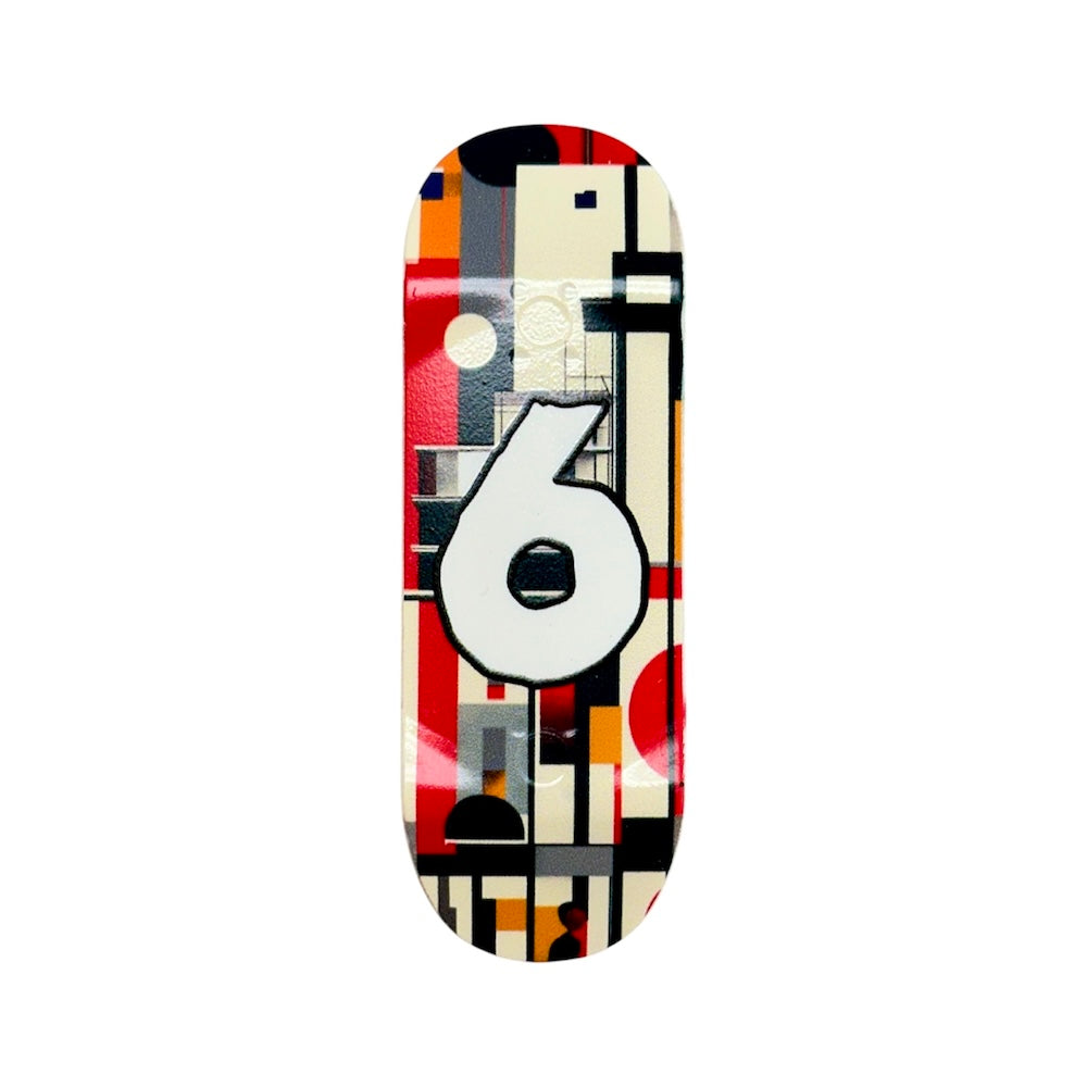 Dynamic 32mm Polycarbonate Fingerboard Random Graphic!