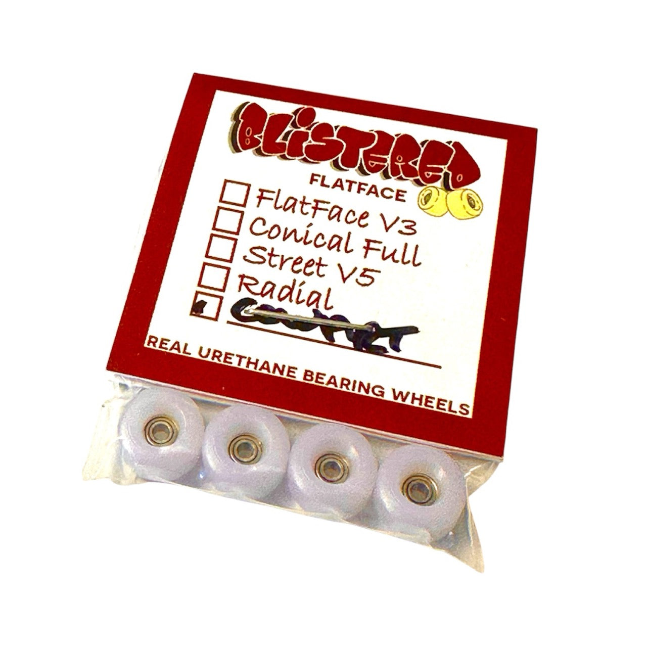 Blistered Urethane Wheels - John Cowart UV Colour Changers