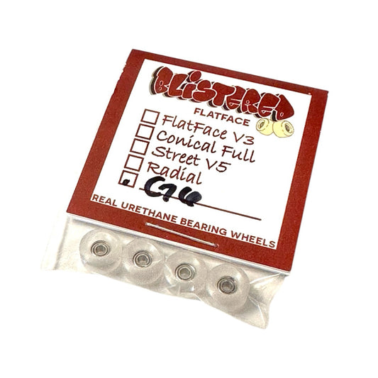 FlatFace G1 x Blistered Urethane Translucent Clear