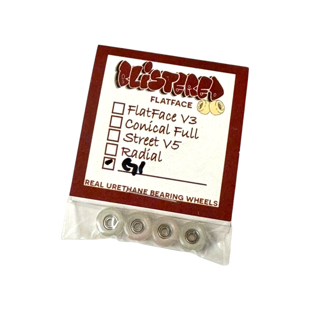 FlatFace G1 x Blistered Urethane Translucent Clear
