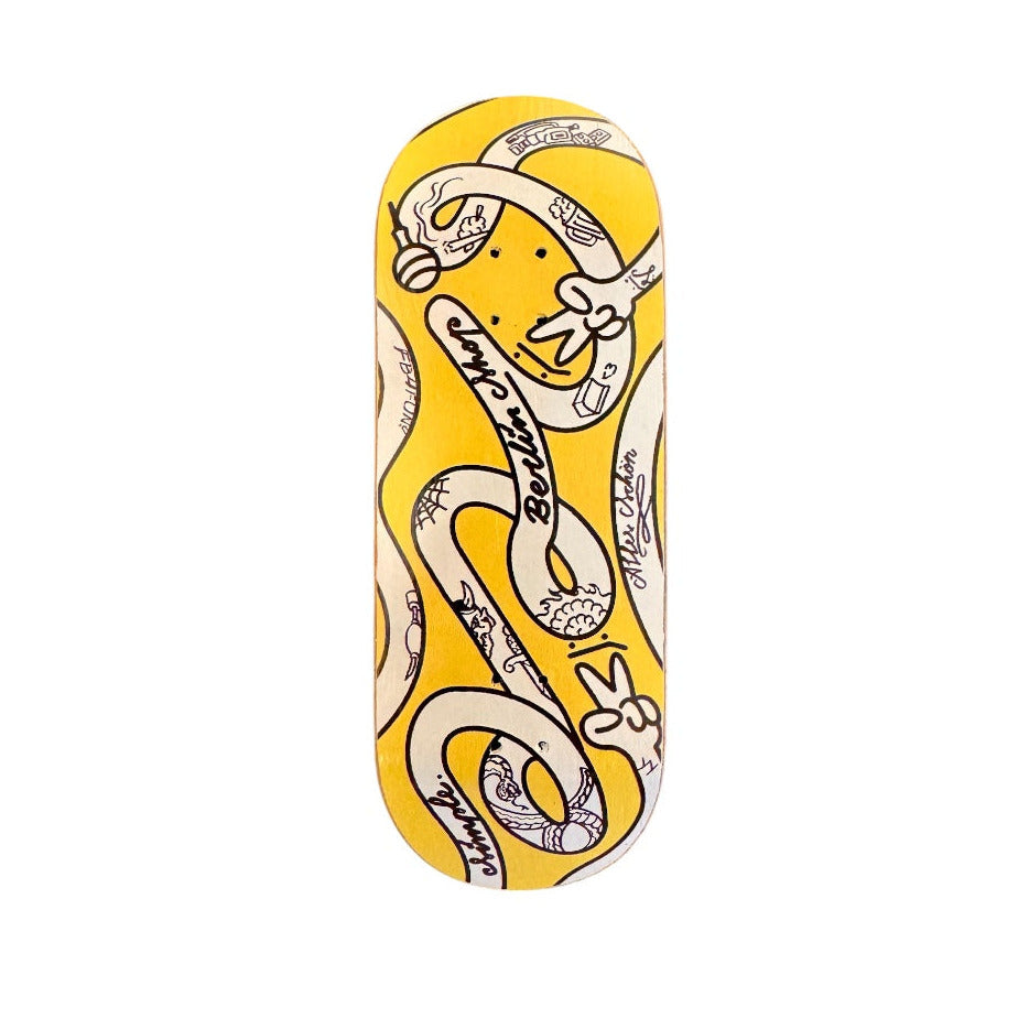 Simple Decks X Asi Berlin - Yellow 34mm Popsicle