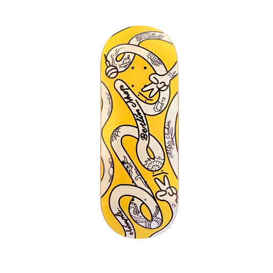 Simple Decks X Asi Berlin - Yellow 34mm Popsicle