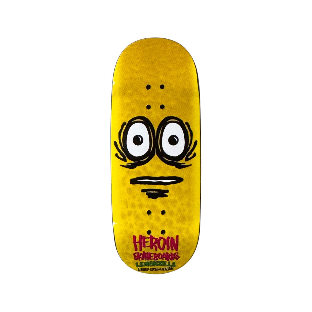 Chems X Heroin “LemonZilla” Fingerboard Eggy 36mm Mid Pro