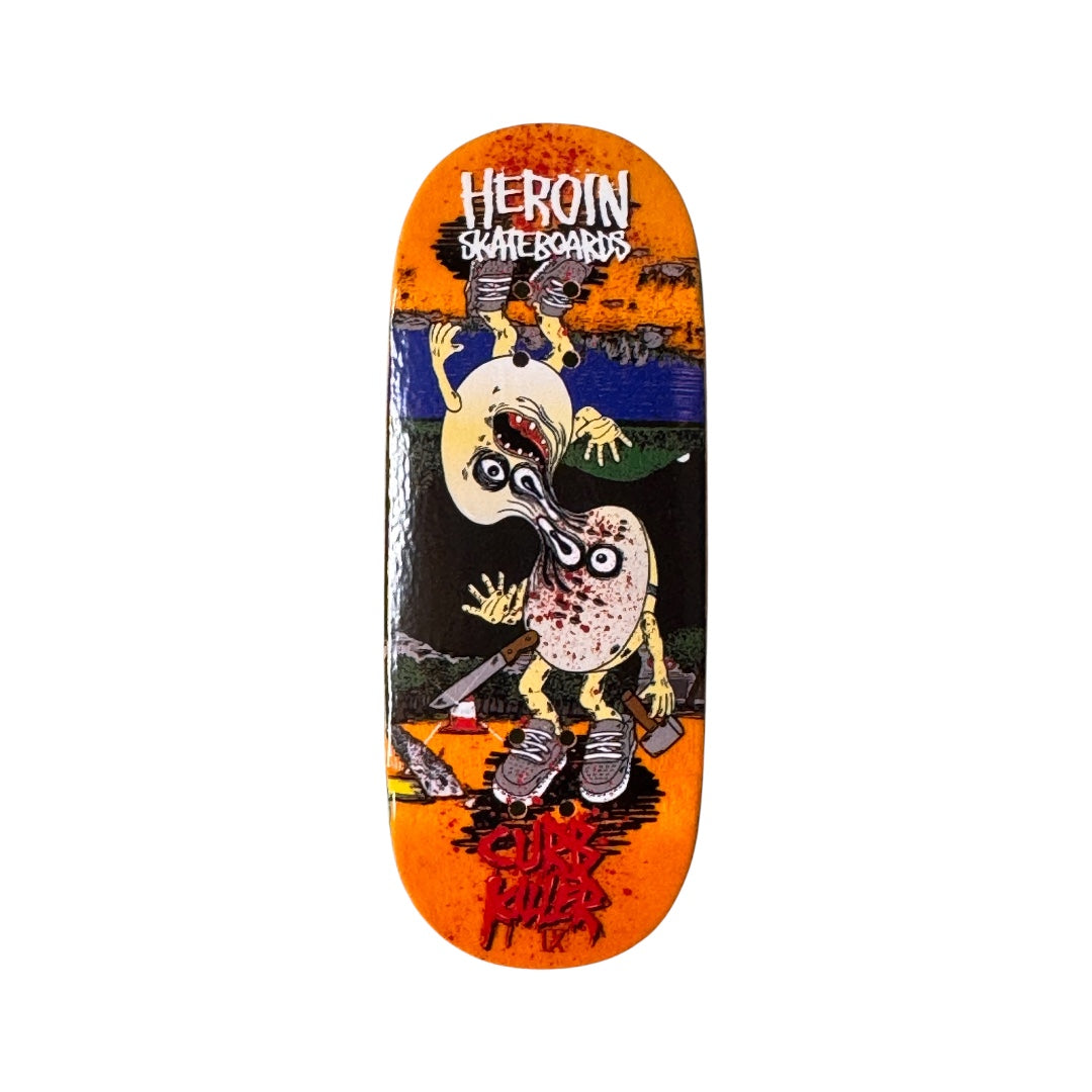 Chems X Heroin Orange “Curb Killer 9” Eggy 36mm Mid Pro