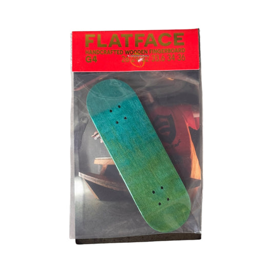 FlatFace G4 Deck - 29mm - Blue/Green fade