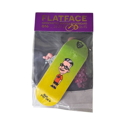 FlatFace G16 Deck - 34mm - Sid Pereira Pro Model - Real Wear