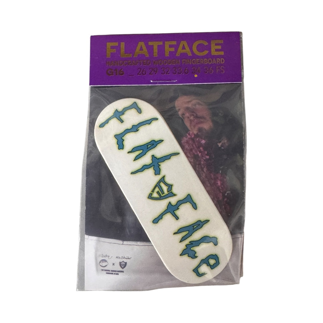 FlatFace G16 Deck - 34mm - Rick and Borteld GLOW - Real Wear