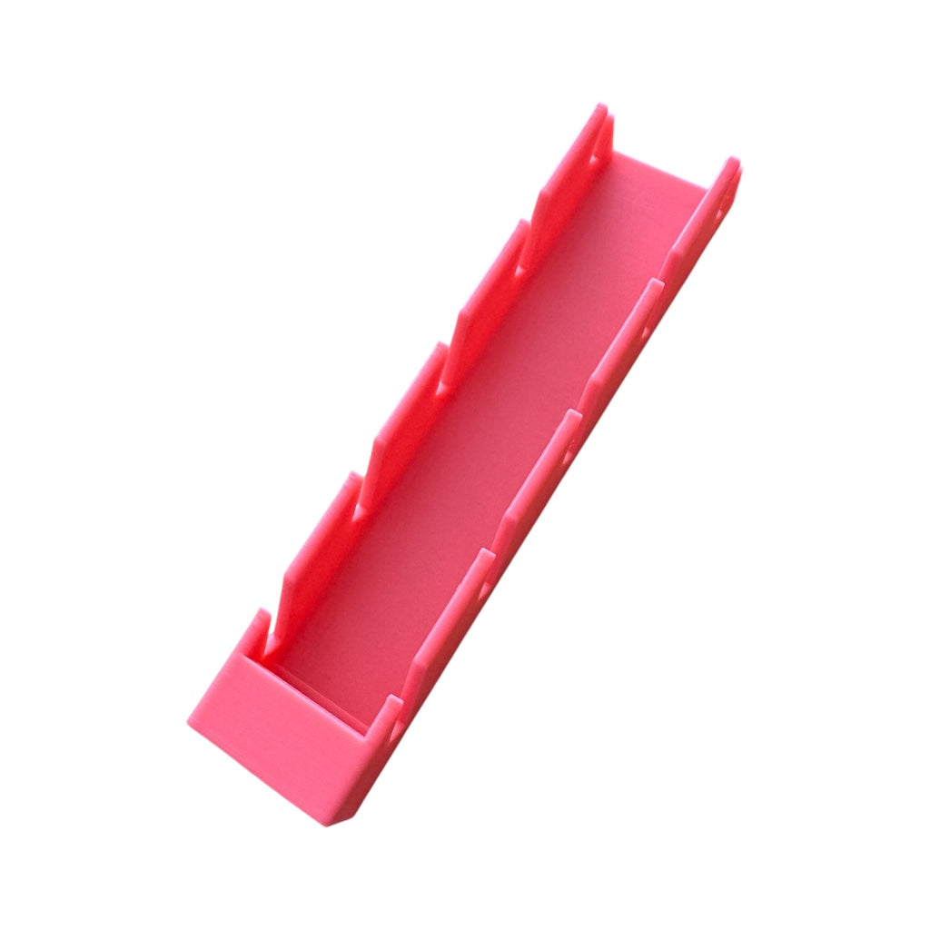 6Skates - 5 Fingerboard Wall Mount Deck Rack (PINK)