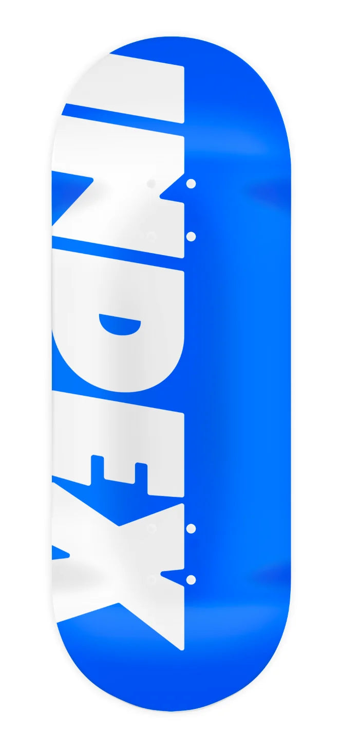 Index "White Logo" on Blue Popsicle 32mm