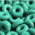 #Trukloops O-Rings - Turquesa Escuro (Dark Turquoise)