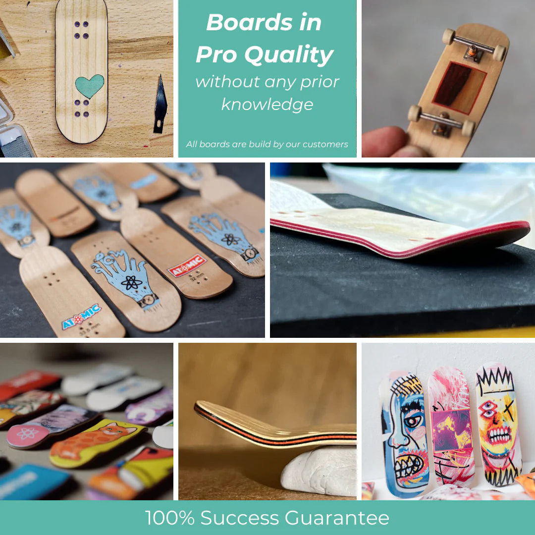 Create Your Skate - Fingerboard Construction Kit