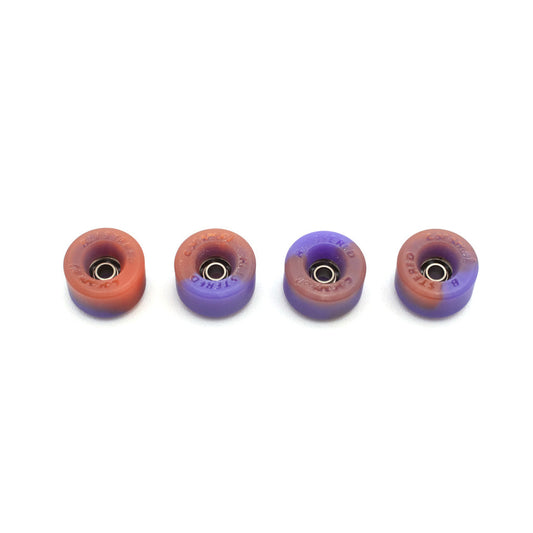 Blistered Wheels - Caramel Conical XL Wheels Ceramic Bearing Swirl