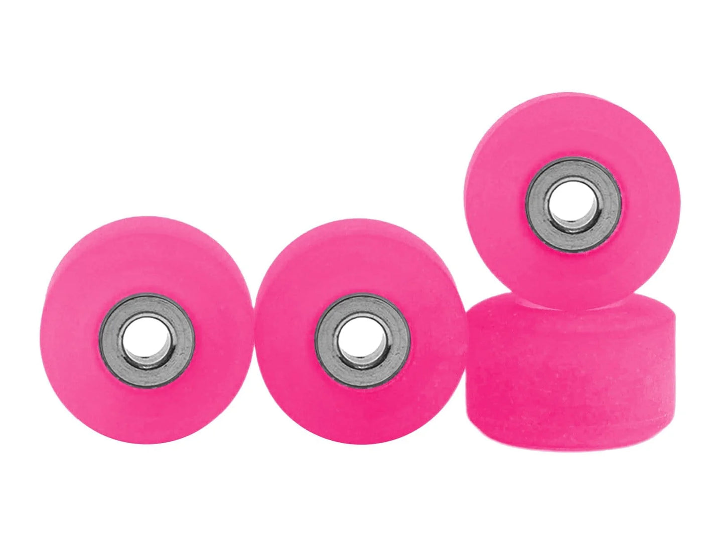 TEAK Apex Street Wheels - 61D Urethane - Ultraspin Bearings - "Pink Glow"