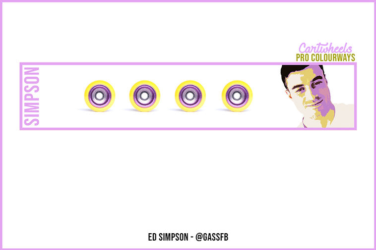 Cartwheels x ED SIMPSON PRO COLOURWAY