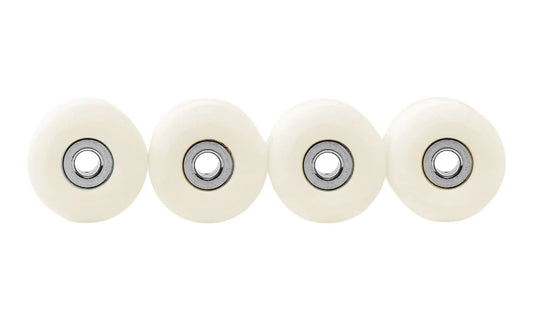TEAK Apex Street Wheels - 61D Urethane - Ultraspin Bearings - "Cream"