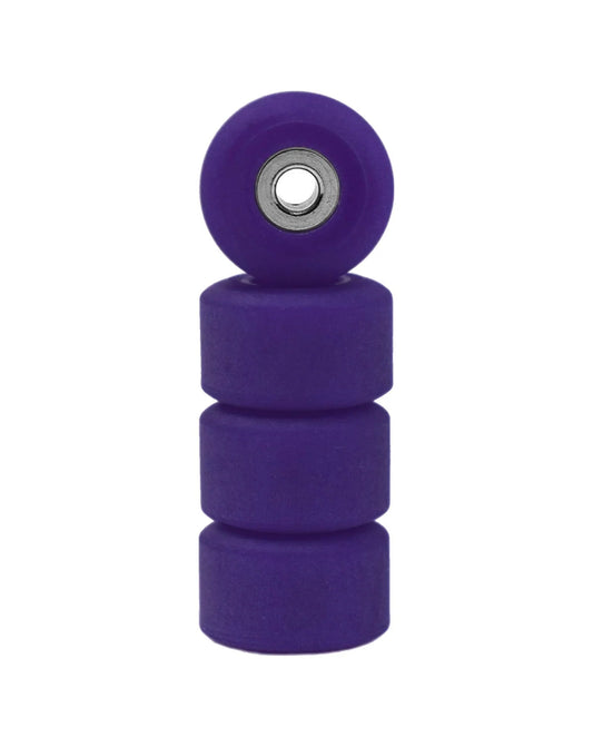 TEAK Apex Street Wheels - 61D Urethane - Ultraspin Bearings - "Grape"