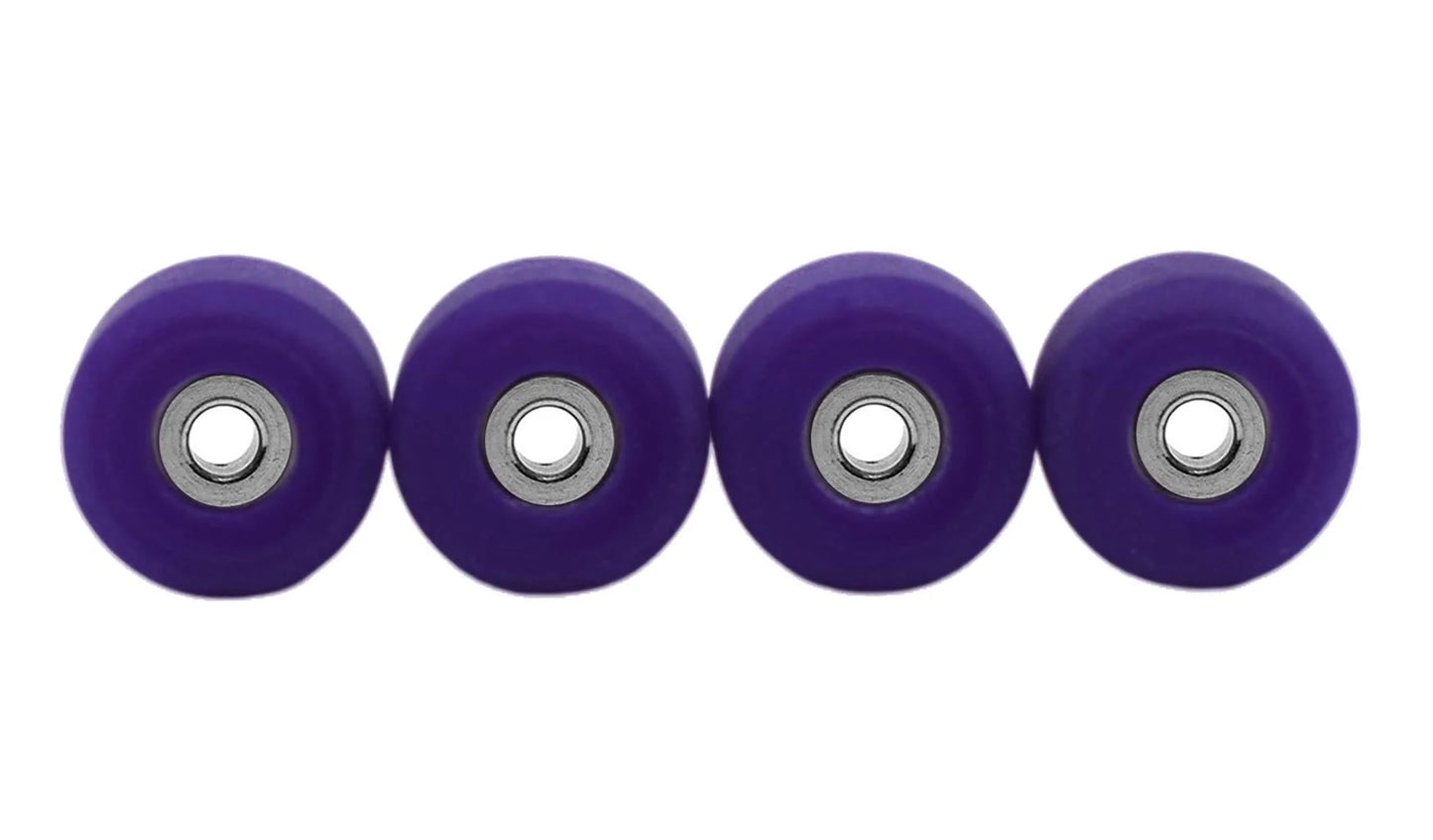TEAK Apex Street Wheels - 61D Urethane - Ultraspin Bearings - "Grape"