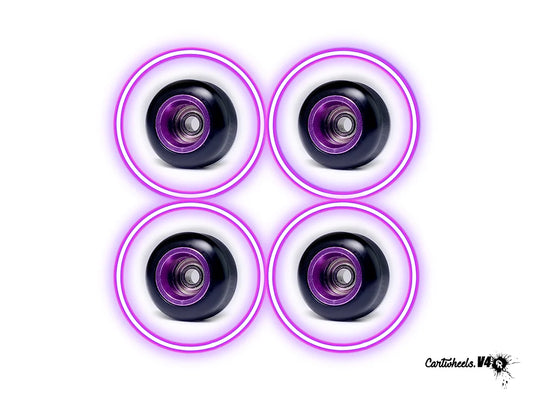 Cartwheels Classics V4R Supers Black & Violet Core