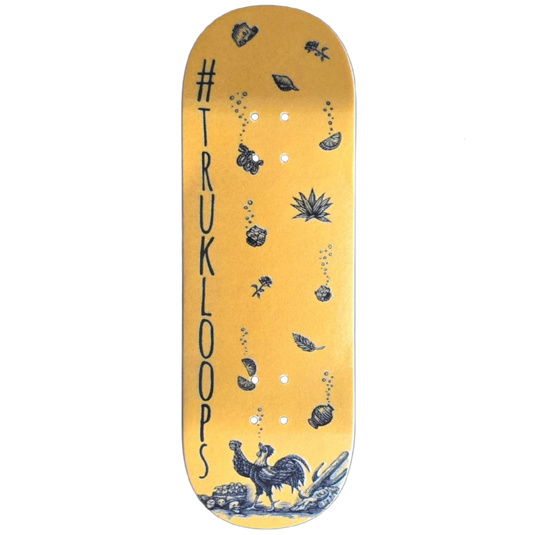 Trukloops Swimming in Yellow - 34mm Twin 98mm