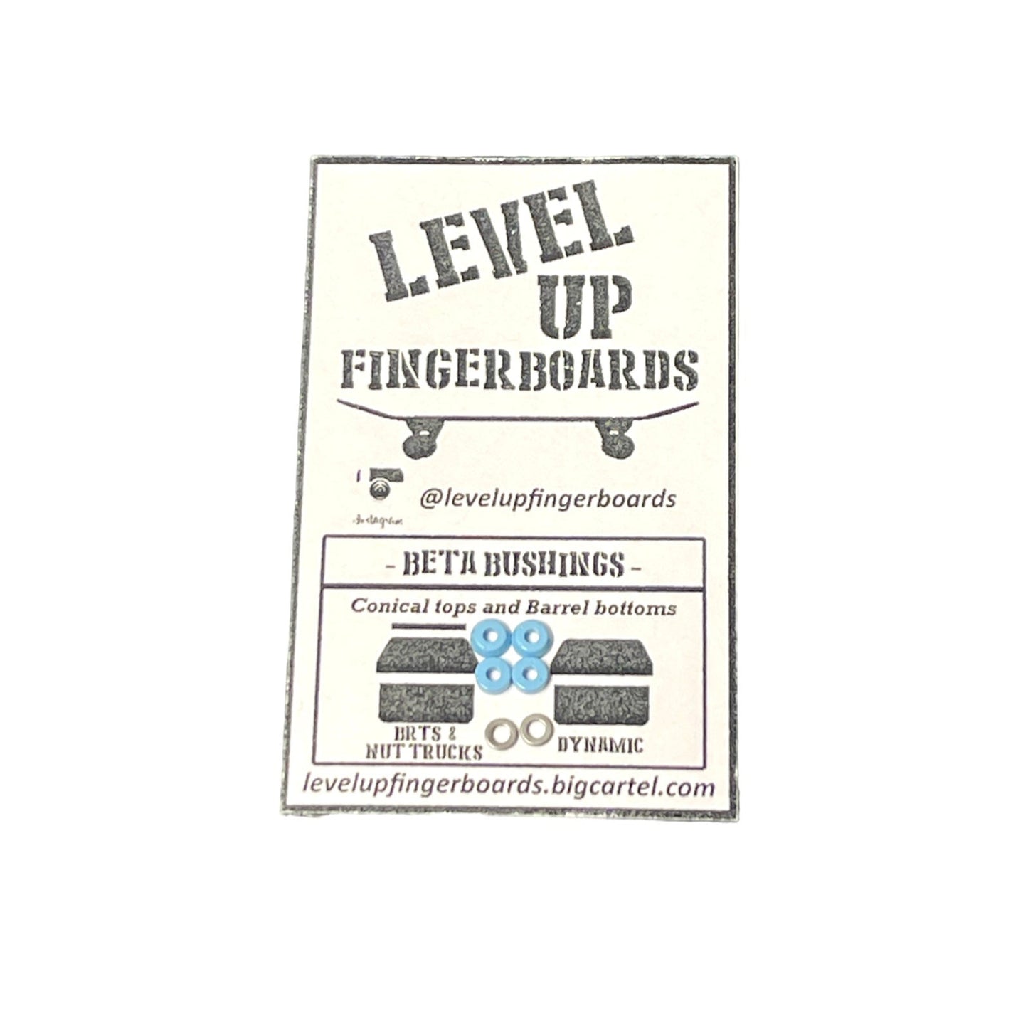 Level Up Beta Bushings in Baby Blue